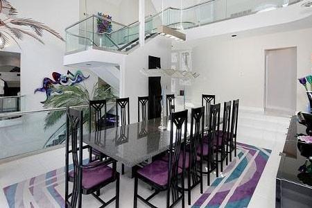 劉易斯先生是一名職業(yè)運動經紀人,常在家款待客戶.